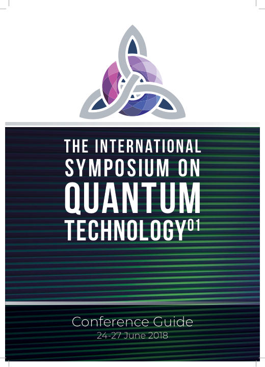 Cover of the Quantum1 conference guide, Aberdeen, June 2018